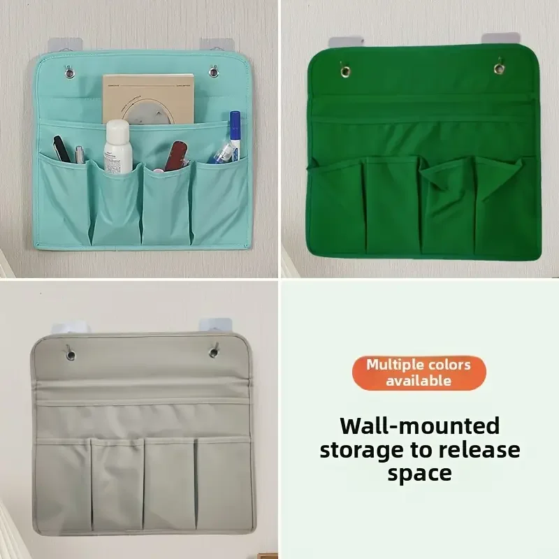 

1pc Multi-Purpose Wall-Mounted Storage Bag Convenient Storage Bag Bedroom Door-Hanging Storage Bag Wall Organiser Storage Bag