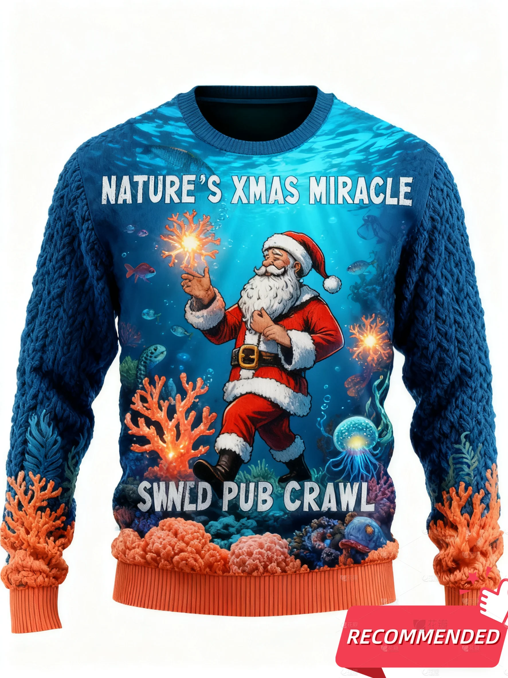 Japanses Samurai Unisex Ugly Christmas Sweater For Men Funny Santa Graphic Harajuku Fashion Streetwear Casual Man Y2k Pullovers