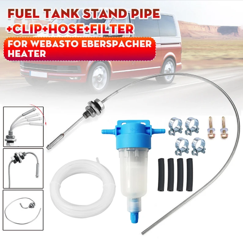 Car Air Parking Heater Tube Fuel Tank Sender Pipe Pick Up Hose Kit Green Oil Pipe Sets For Webasto Eberspacher Diesel Heater