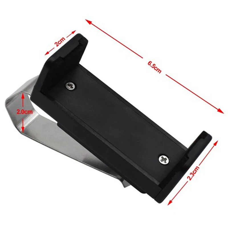 1pc Car Sun Visor Clip Holder 47-68mm Gate Remote For Garage Door Control Universal Opener Universal Auto Fastener Clip Bracket