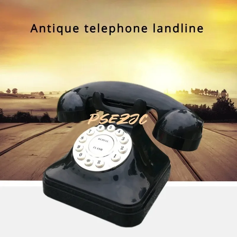 Retro Minimalist Telephone Landline Office with Classical Retro Decoration Supports Home Hotel Office Business