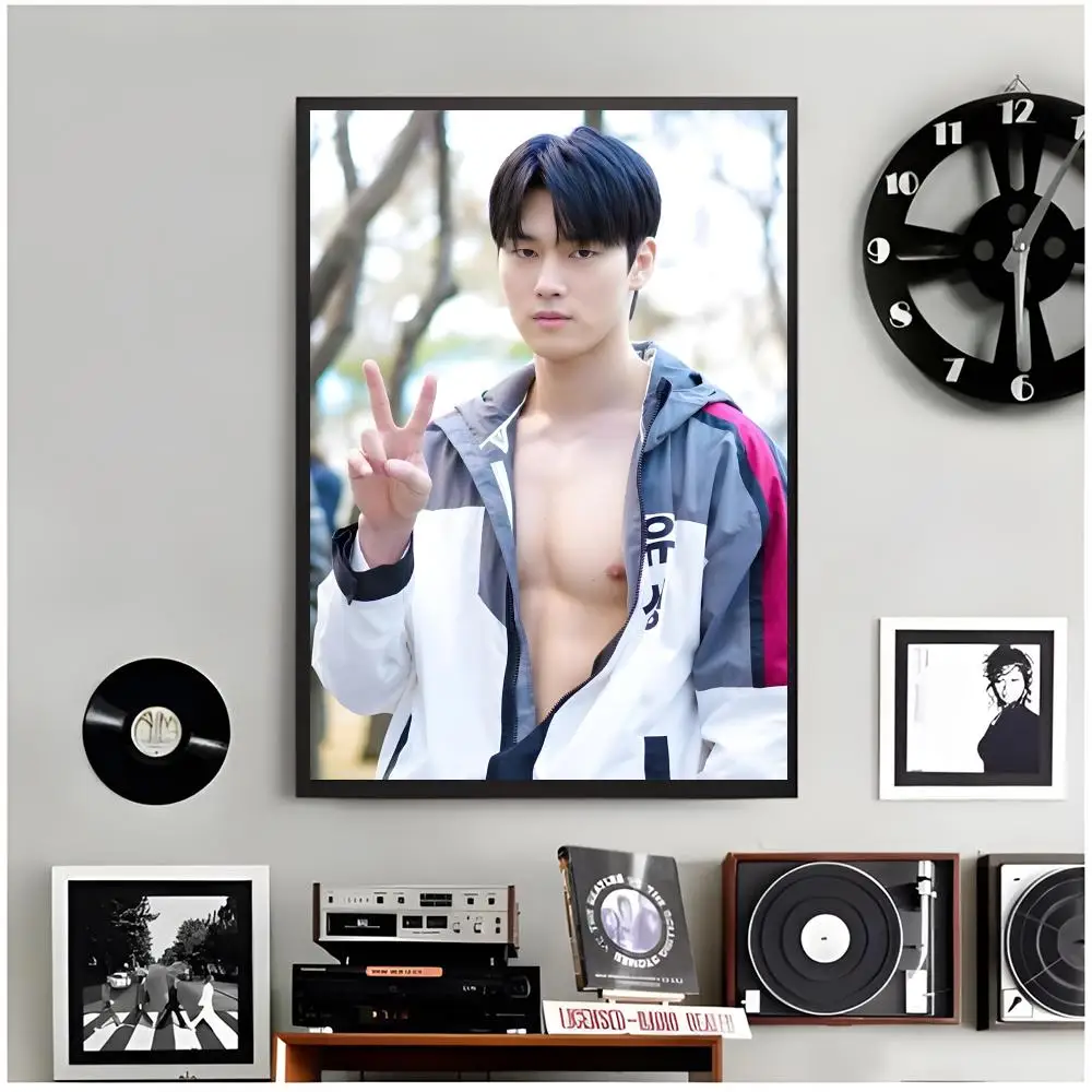 artist creator H-Hong Min-ki Poster Modern Wall Art Home Decor Living Room Decorative Print Unframed