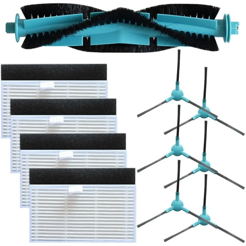 A86I-สําหรับ Ultenic T10 Lite เครื่องดูดฝุ่นหลักแปรงด้านข้างตัวกรอง HEPA เปลี่ยนชิ้นส่วนชุด