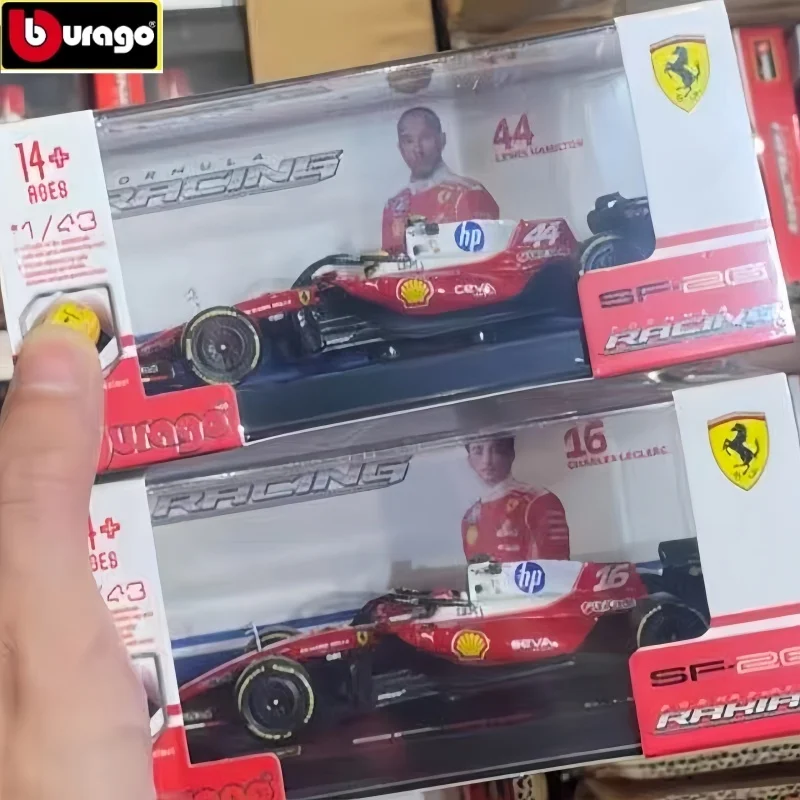 new-hot-bburago-1-43-2026-ferrari-sf26-f1-racing-formula-car-static-simulation-diecast-alloy-model-car-gifts