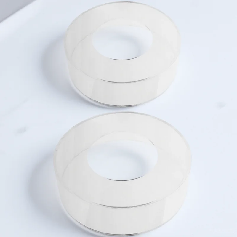 

2pcs Cake Stand Clear Acrylic Fillable Display Stands Dessert Rack Round Riser Buffet Table Wedding Party Food Holder Pastry