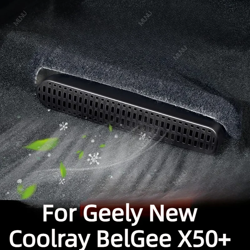 Under Seat Vent Cover For Geely New Coolray BelGee X50+ 2026 2025 Accessories ABS Dust-Proof Anti-Clog Impact-Resistant