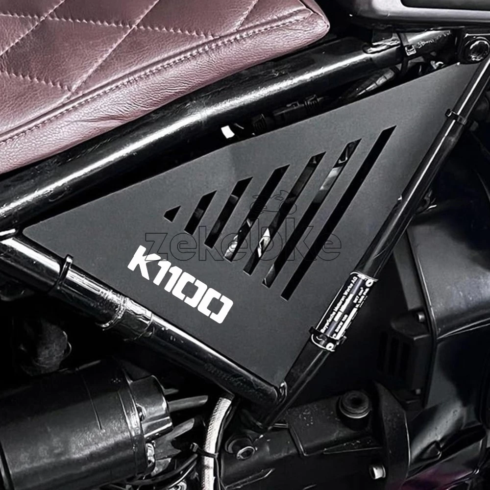 K1100 FOR BMW K75 K75C K75S K100 Motorcycle 1982 - 1995 1994 1993 Engine Injector Guard Badge Cover Brushed Speedometer Bracket