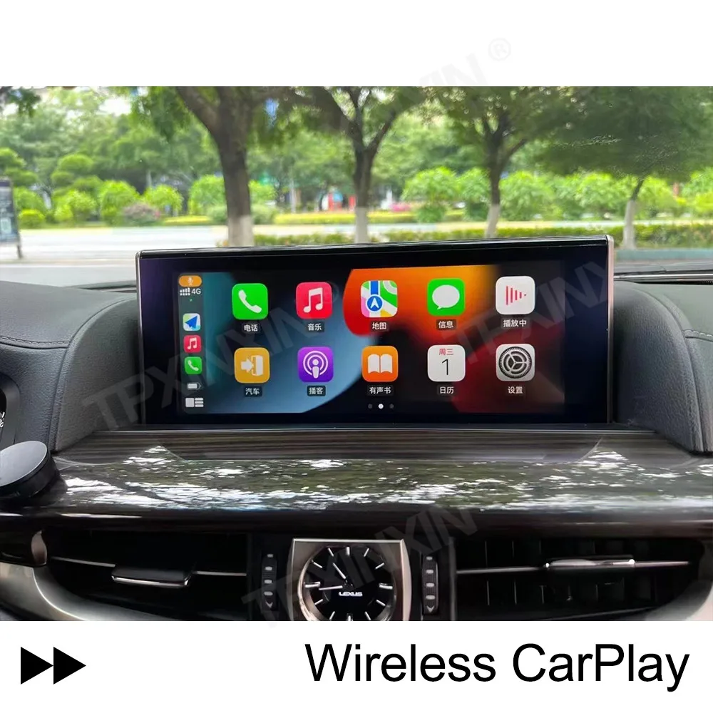 

Carplay For Lexus LX570 2013 2014 2015-2021 Car Radio GPS Navigation Multimedia Auto Stereo Head Unit Screen Audio Video Player