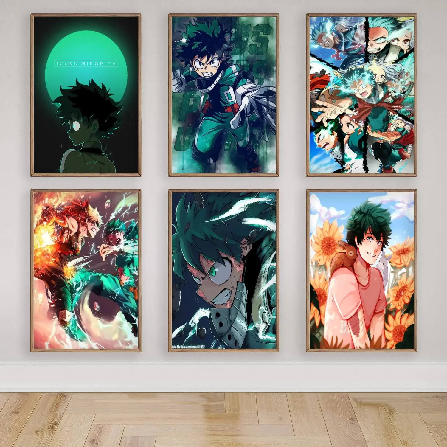 izuku midoriya Canvas Art Poster, Wall Art, Picture Print, Modern Family, Bedroom Decor, Posters