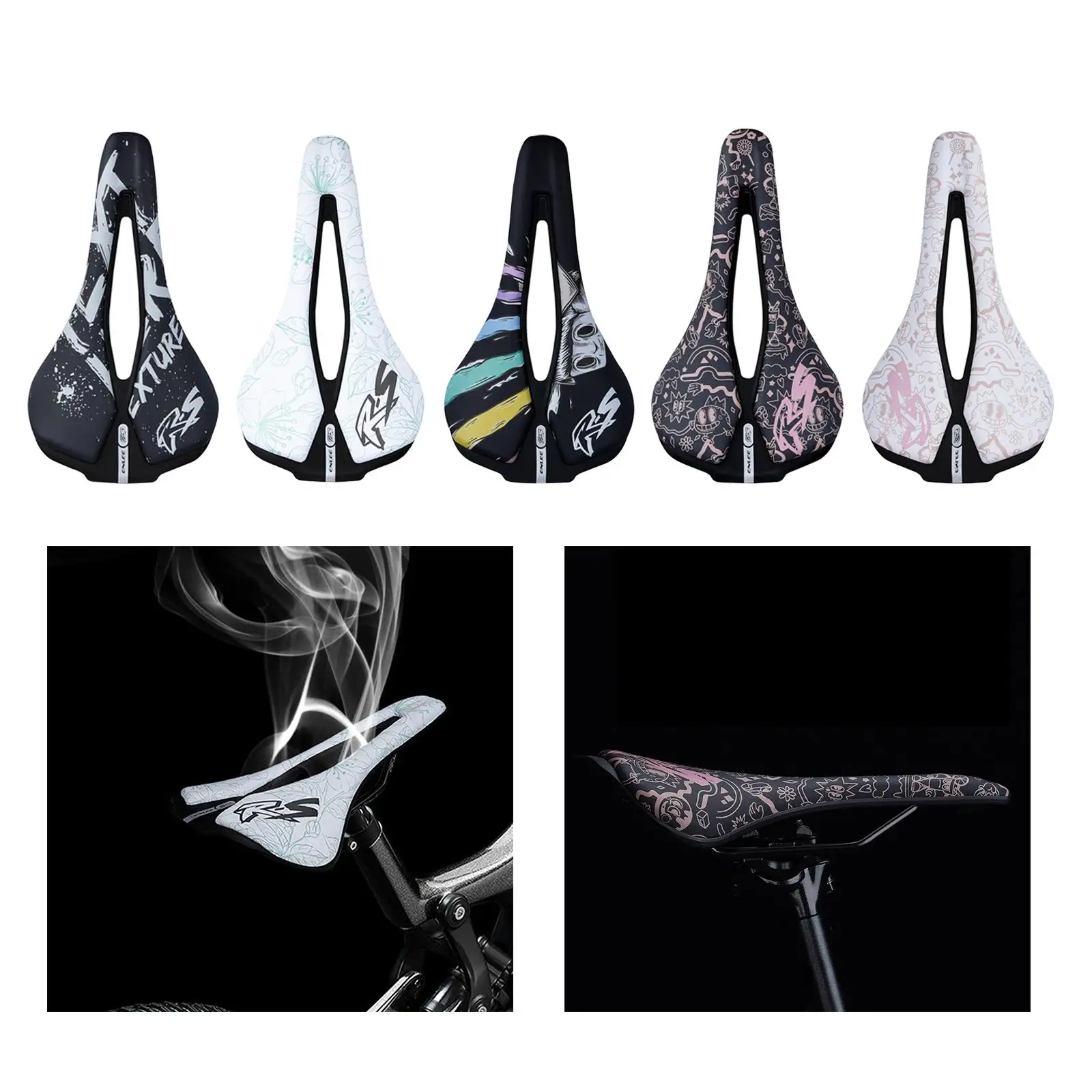 自転車シート交換用軽量多用途大人通気性自転車サドル自転車シートマウンテンバイク屋外ロードバイク用