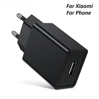 Carregador usb plugue da ue carregador de telefone usb 5v/2a adaptador de carregamento de parede de viagem para samsung huawei xiaomi telefones celulares adaptador
