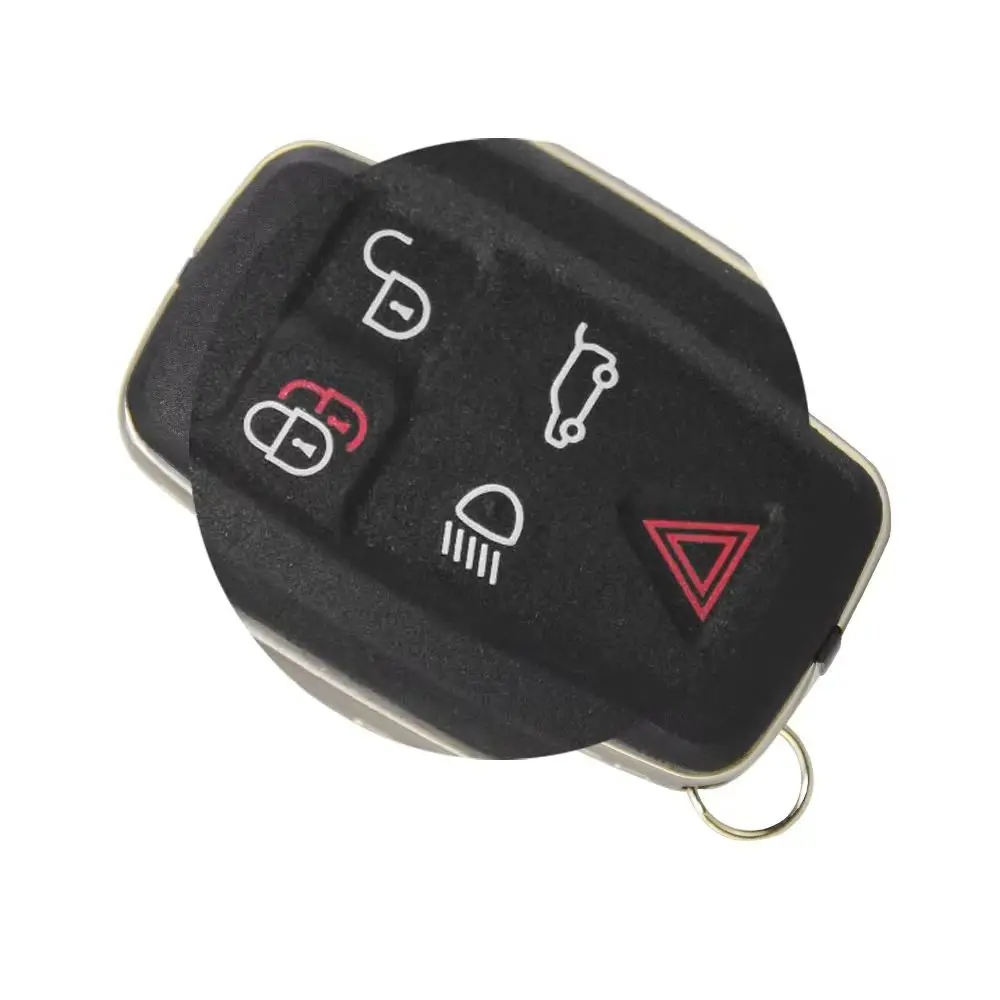 

5 Button Smart Remote Key Fob Cover Case For Land Rover Discovery 4 Range Rover Sport Freelander 2 Keyless Entry Car Key Shell