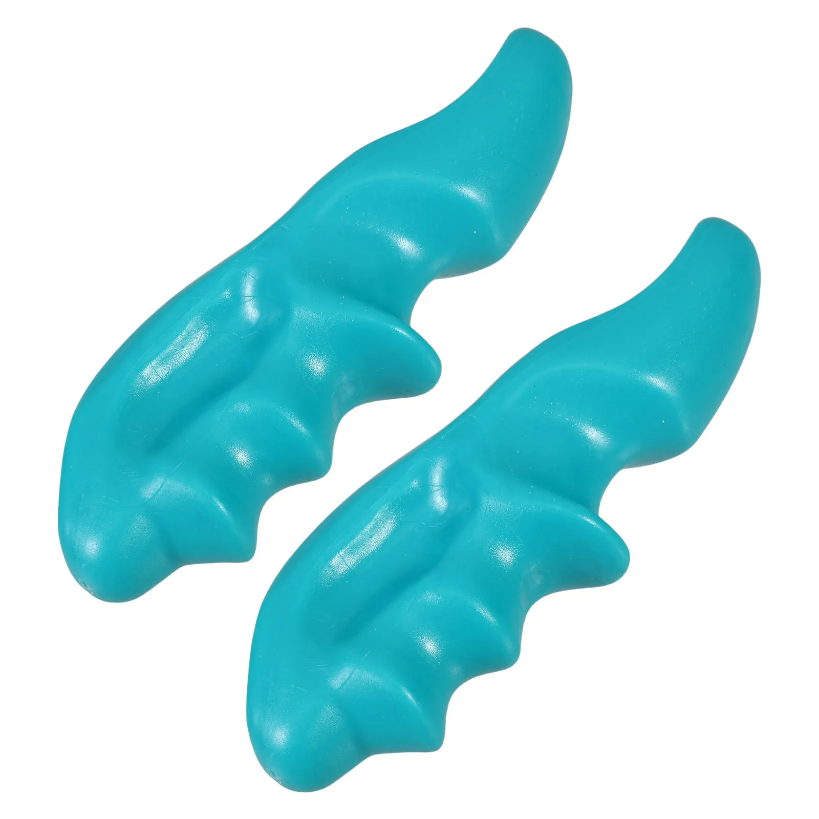 

Набор из 2 компактных зеленых массажеров для пальцев для глубокого расслабления мышц, точечной терапии, эргономичного самомассажа тела