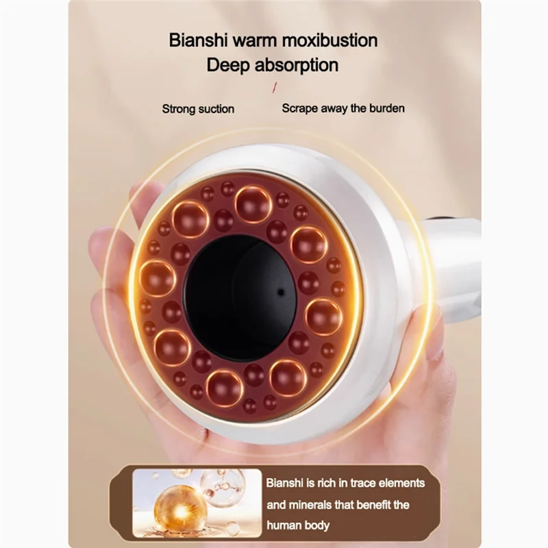 【スーパーセール】美容サロン メリディアン ドレッジ 電動砭石スクレイピング器具 陰圧吸着機 充電式