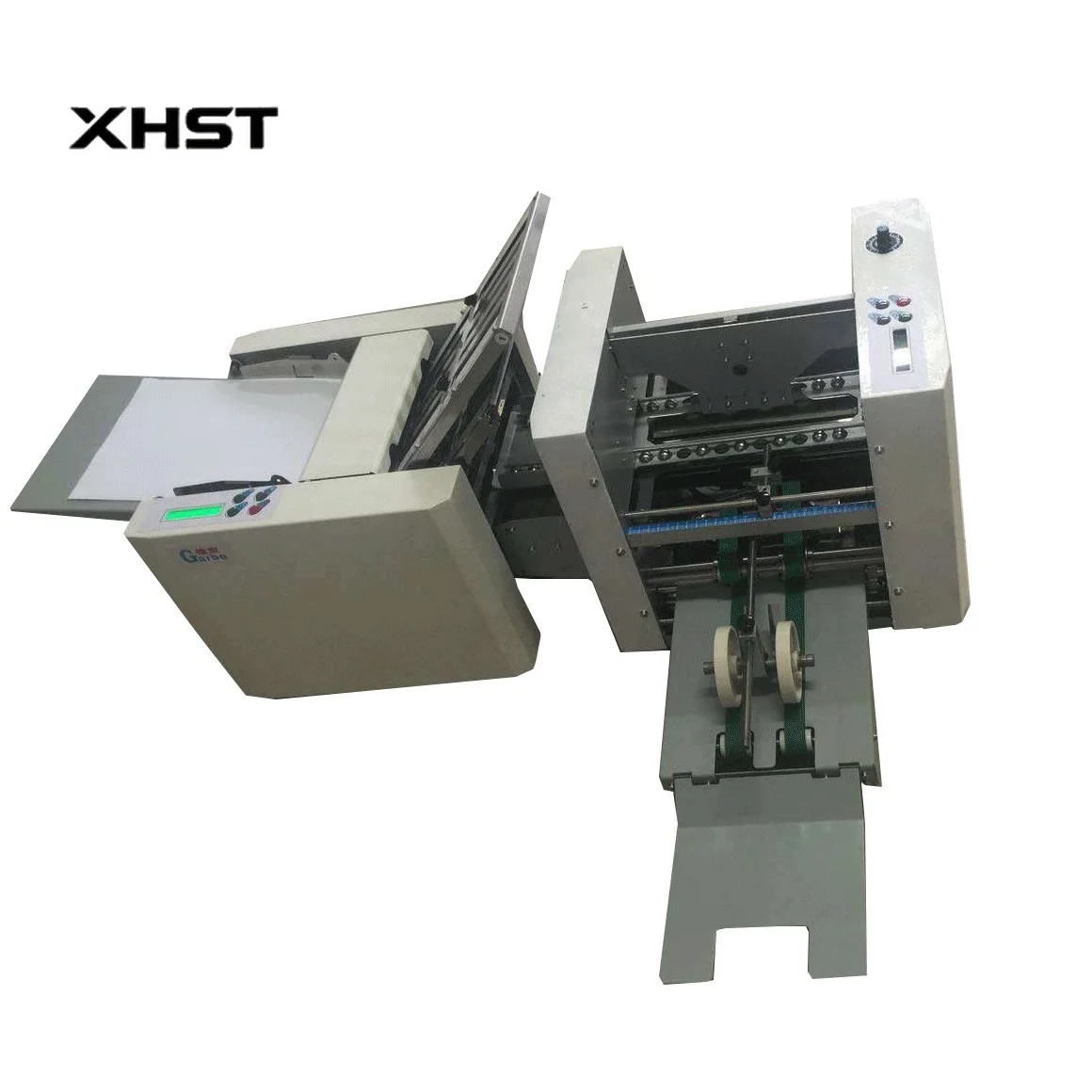 A4 Size Paper Cross Folding Machine, Book Paper Leaflet Folder Machine