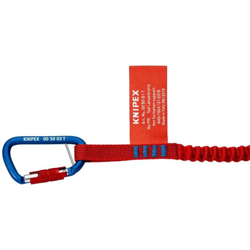 KNIPEX 00 50 03 T BK Carabiner 2Pieces