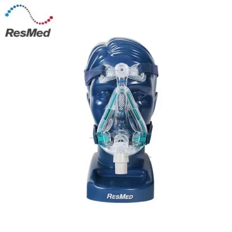 

ResMed Mirage Quattro Full face Nasal mask Contains frame, silicone pad, headband, 2 buckles