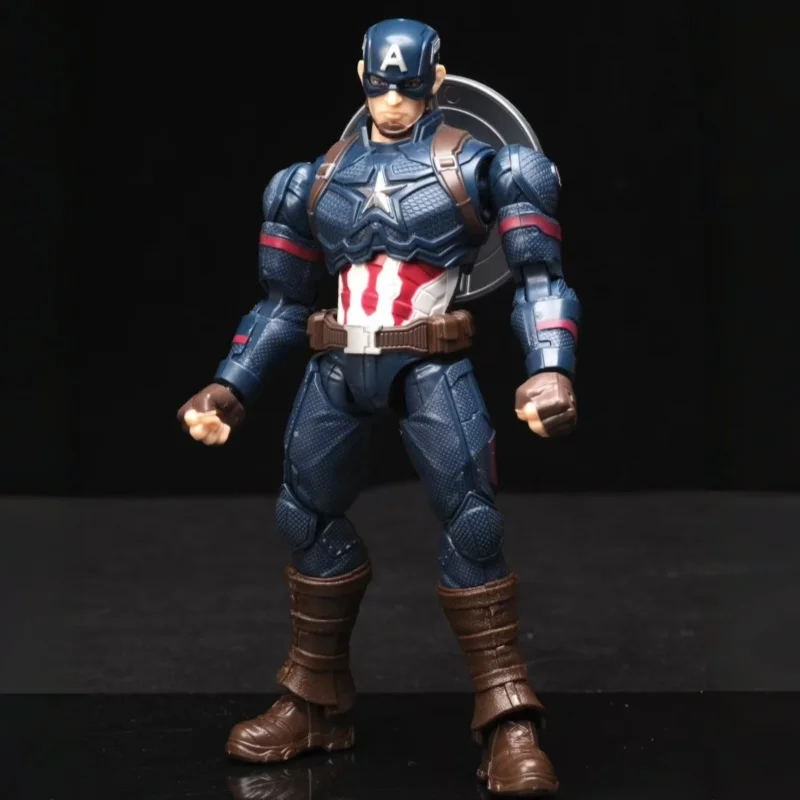 BLOKEES Klocki Konstrukcyjne Mężczyzna Marvel Comics Super Edition Kapitan Ameryka Ruchomy Model Zabawka Ozdoby Kolekcja Prezenty