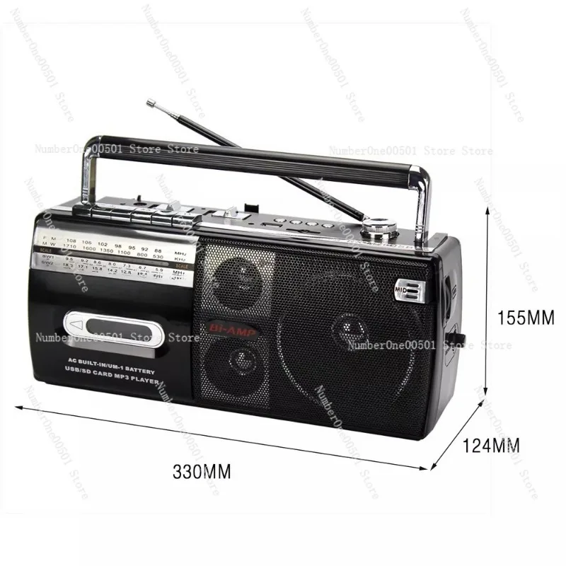 

Портативный ретро-радиоприемник RX-M70USB с кассетным плеером, AM/FM/SW, многодиапазонный, Bluetooth, бумбокс, MP3, USB, стерео