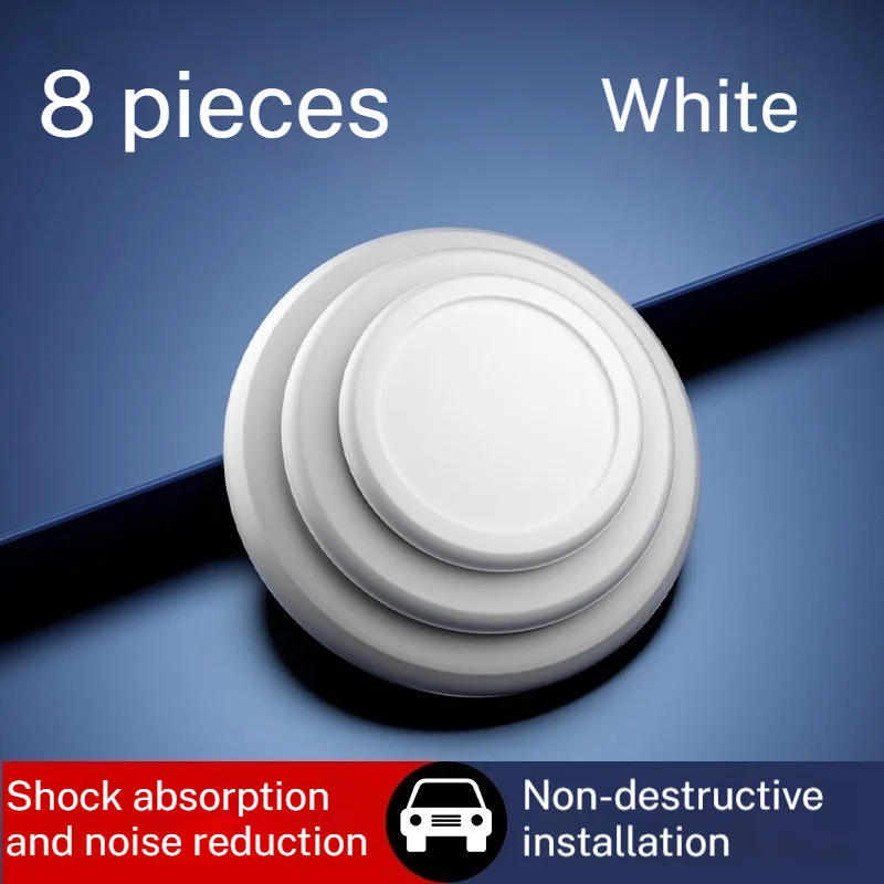 

Car Door Silicone Shock Pad Gasket Anti-Bump Anti-Scratch Anti-Collision Thickened Door Buffer Sticker
