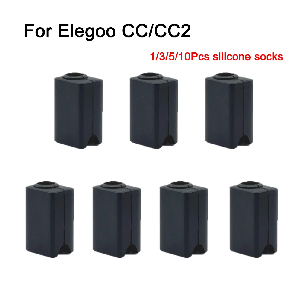 Silicone Socks For Elegoo Centauri Carbon 2, CC2 3D Printer Hotend Protector Cover Case for Elegoo CC/CC2 Silicone Sleeve Parts