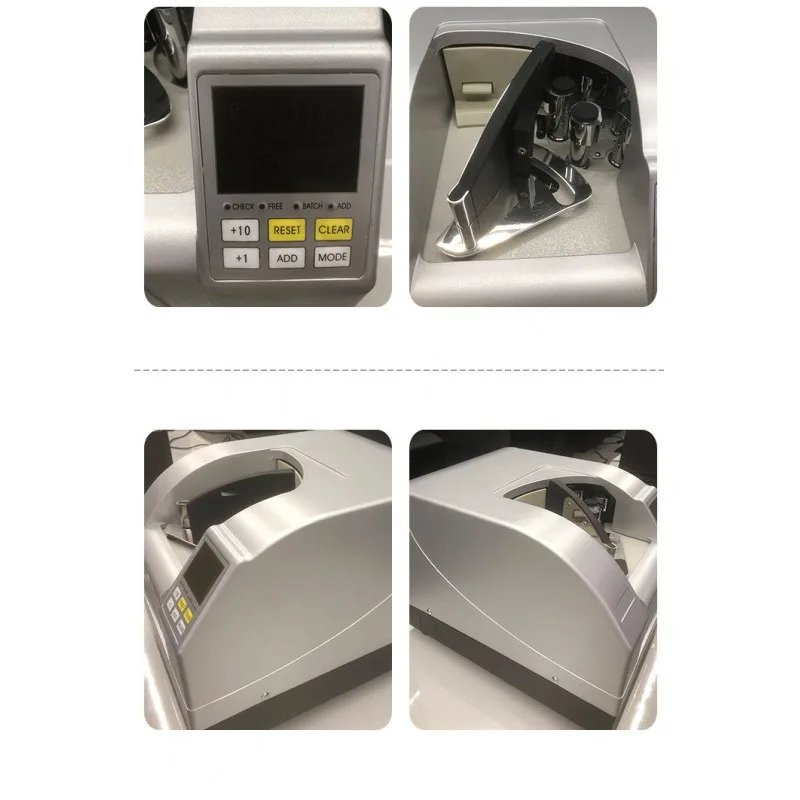 Recounting Machine Desktop Vacuum Suction Banknote Counter Multi-currency Banking Special