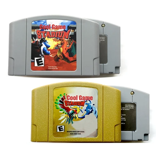 Imagen 1 del producto Estadio 1 2 accesorios de videojuegos tarjeta de cartucho de memoria para consola de 64 bits versión US NTSC idioma inglés