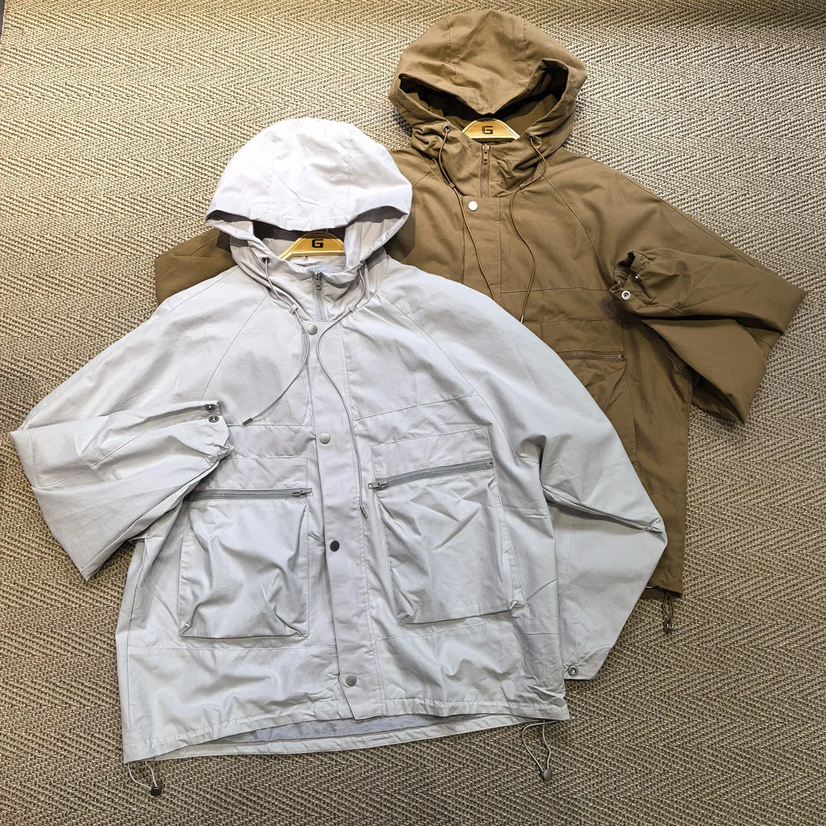 2026 New High Quality Multi-Pocket Anorak Overalls Camping Jacket Outdoor Men and Women Retro