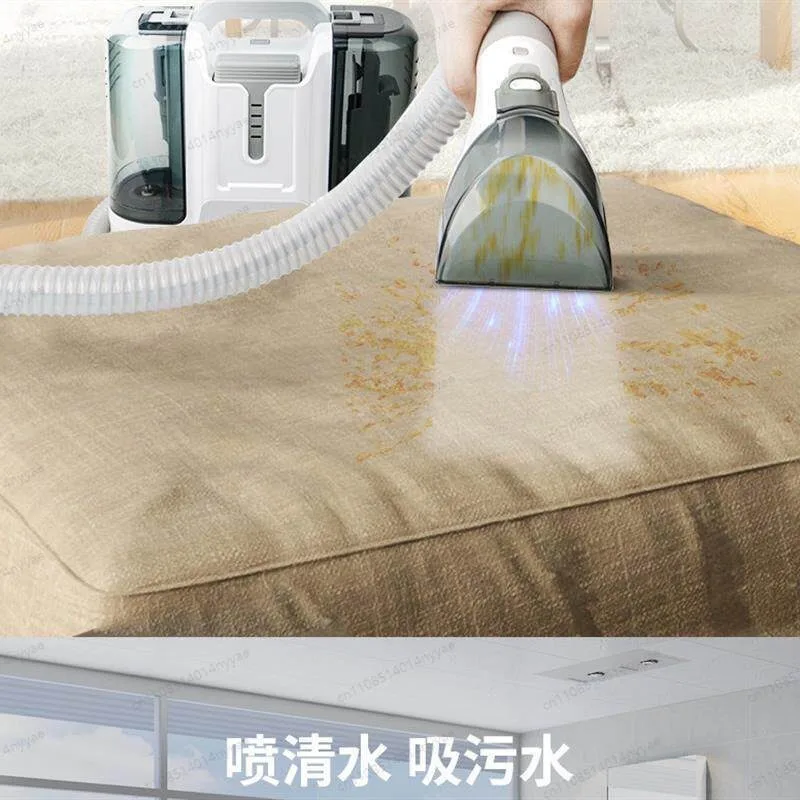 110V Portable Spot Cleaner, Spray & Suction Upholstery Extractor for Carpet, Sofa & Pet Stains - Lightweight