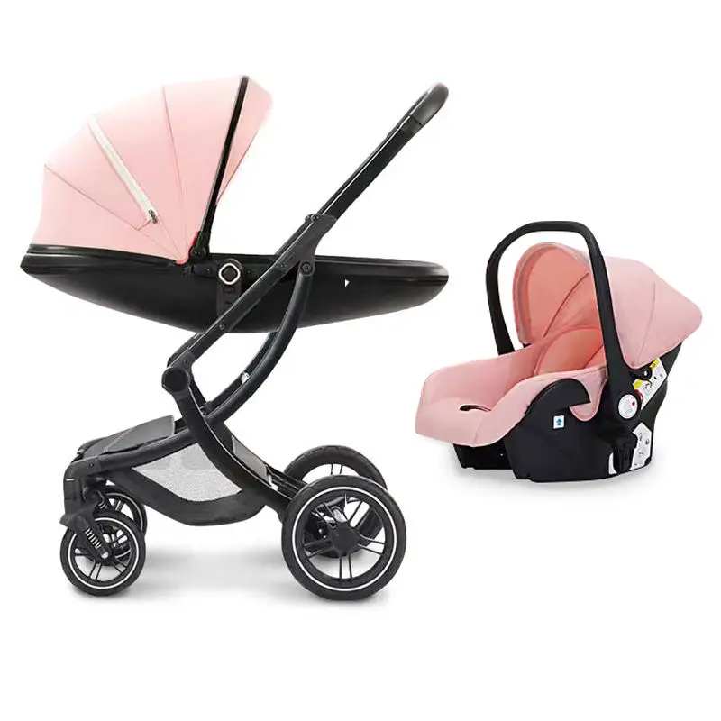 factory hot selling baby buggy pram aluminum alloy jogger 3 in 1 luxury 0-36 months newborns infant folding Strollers with seat