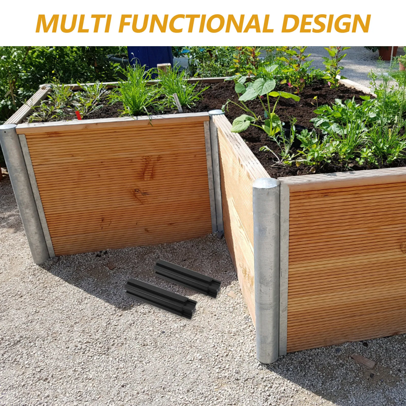Kit com 4 Suportes Plásticos p - Raised Bed Planter Box avaliação e preço