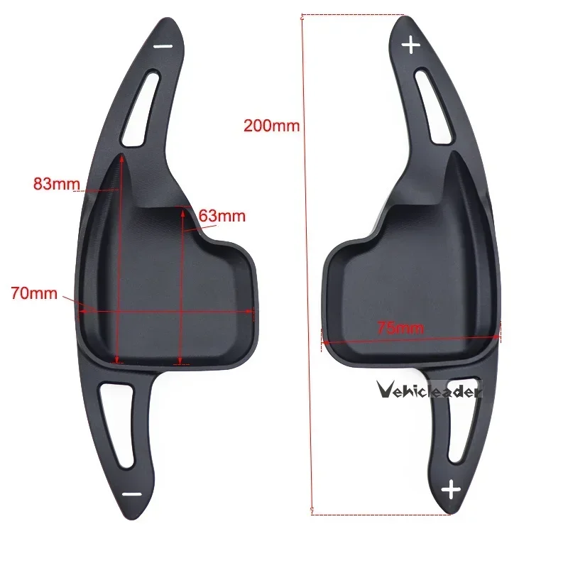 Pair Car Steering Wheel Shift Paddle Shifter Extension Aluminum For BMW F30 F31 F32  F10 F20 F22 F15 F16  GT Z4 X1 X3 X4 X5 X6