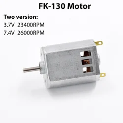 FK-130PH 130SH Micro 15mm*20mm Electric Motor DC 3V 3.7V 6V 7.4V High Speed Mini 130 Carbon Brush Motor Toy Slot Car Engine