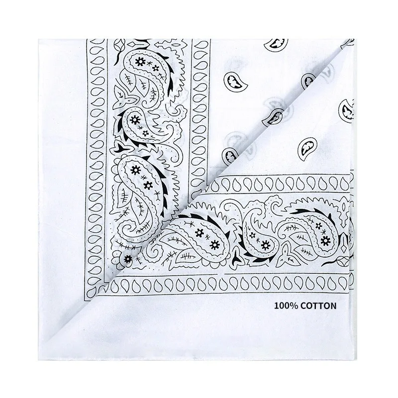 Hiphop Multifunctional Bandana - Trendy Paisley Scarf for Men Women (Breathable Head Wrap, Gift for Streetwear Fans)‌