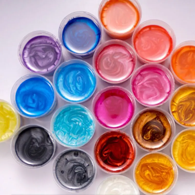 

Mica Powder-21 Colors Pigment Supply Pearls for Makeup/lip Gloss Coloring/soap Making/epoxy Dye/colorant Diy Craft