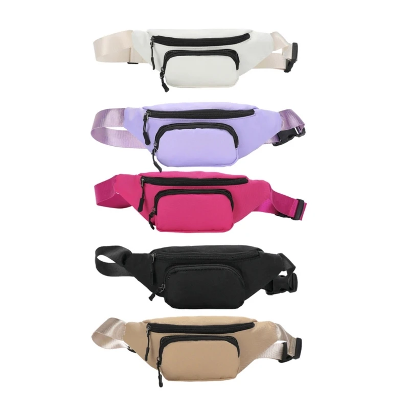 Waist Pack Splashproof Fanny Pack Phone Bag Fashion Travel Bag Large Capacity E74B