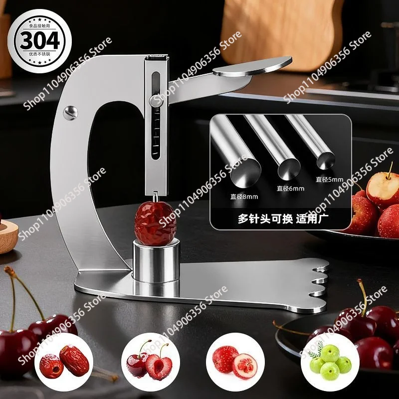 Red date core remover Stainless steel date remover Longan oil orange cherry hawthorn remover Core removal tool