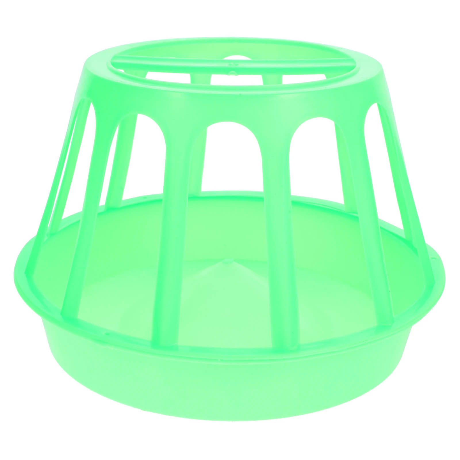 

Anti Spreading Trough Poultry Cage Feeders Round Feeding Bucket Household Chick Feeder Chicken Dispenser Dish Pigeon Boxes Food