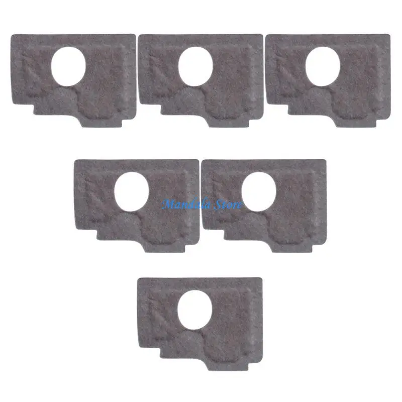 U2JC Maintenance Tools Set 6pcs Air Filter Cleaner Set Dual Layer Replacement Spare