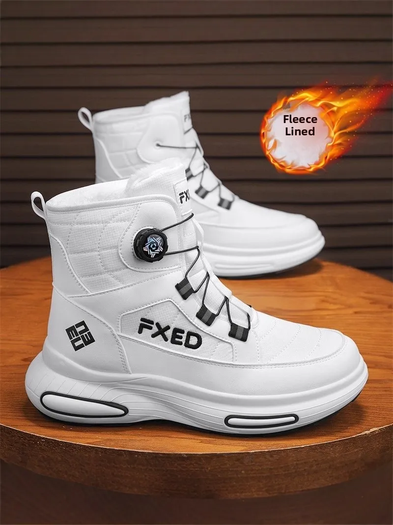 bottes-d'hiver-epaisses-pour-hommes-du-nord-est-de-la-chine-impermeables-antiderapantes-resistantes-au-froid-chaudes-equipement-de-voyage-doublure-polaire-haute-tige