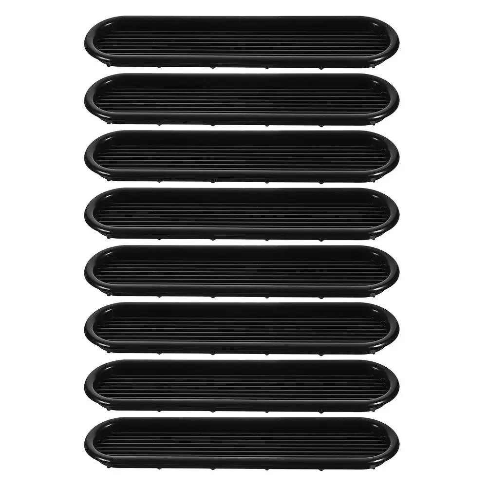 

8PCS Wardrobe Breathable Mesh Modern Plastic Vent Covers Air Duct Grille Closet ventilation Panel Decorative Hole