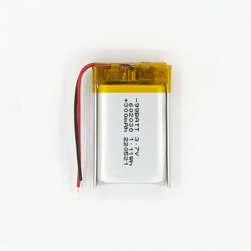 แบตเตอรี่แบบชาร์จไฟได้ลิเธียมโพลิเมอร์3.7V 702030 400mAh สำหรับ DIY MP3 GPS PSP DVR ของเล่นรีโมทคอนโทรลโดรนเครื่องมือส่วนความงาม