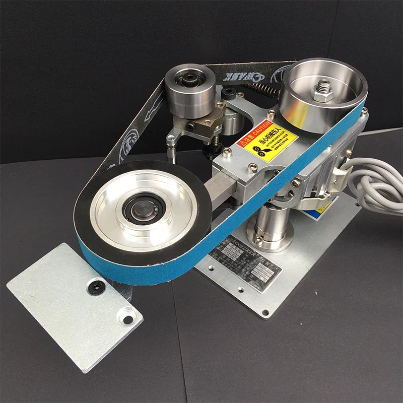 S3 Abrasive Belt Machine 220V/110V Small Vertical and Horizontal Household Brushless Sand Belt Machine Polishing Fixed
