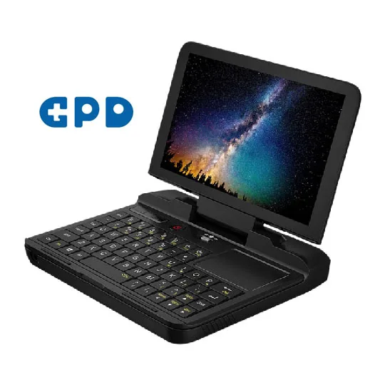 

6.0 inch GPD MicroPC Mini Gaming Laptop, 8GB+256GB, Wins 10 Intel Celeron N4120 Quad Core, Support TF Card