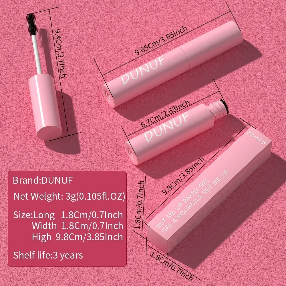 Waterproof Transparent Gel Eyebrow Styling Cream Long Lasting Fixing Brow Soap Makeup Clear Liquid Eyebrow Korea Cosmetic 2024