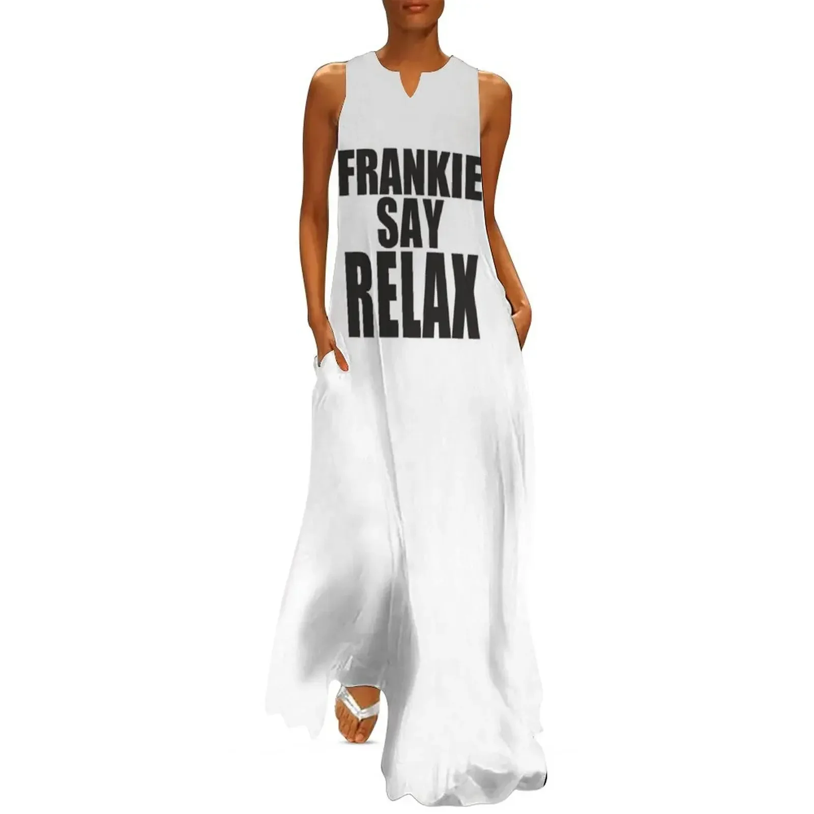 

Frankie Say Relax Long Dress loose summer dress Dress