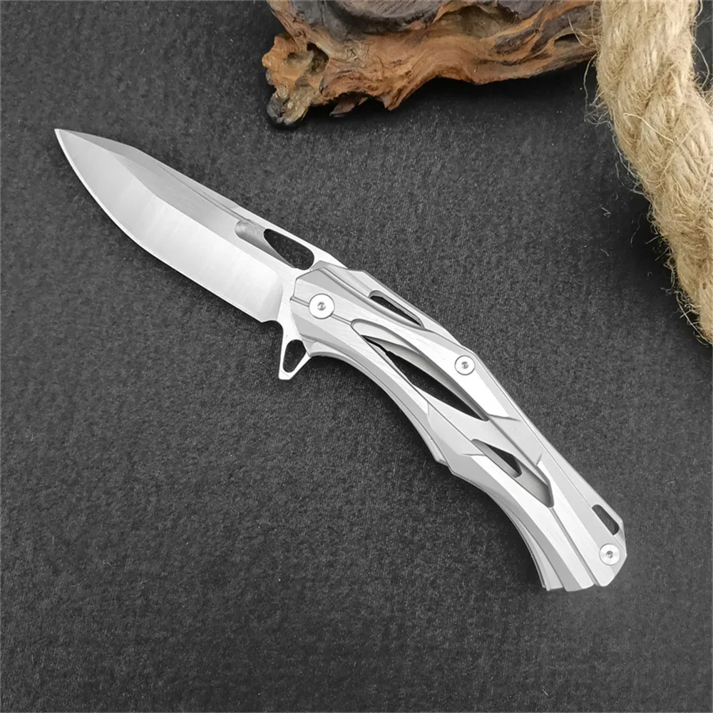 

Newest Transformers Folding Knife for Sanding D2 Blade 420 Steel Handle Outdoor Combat EDC Tool Camping Hunting Portable Knives