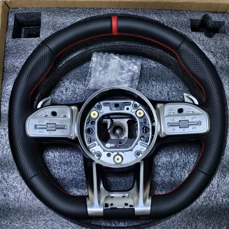 

Hot Selling Amg Steering Wheel for Mercedes-benz W176 W213 W211 W213 W221 W218 W205 AMG GT ML W166