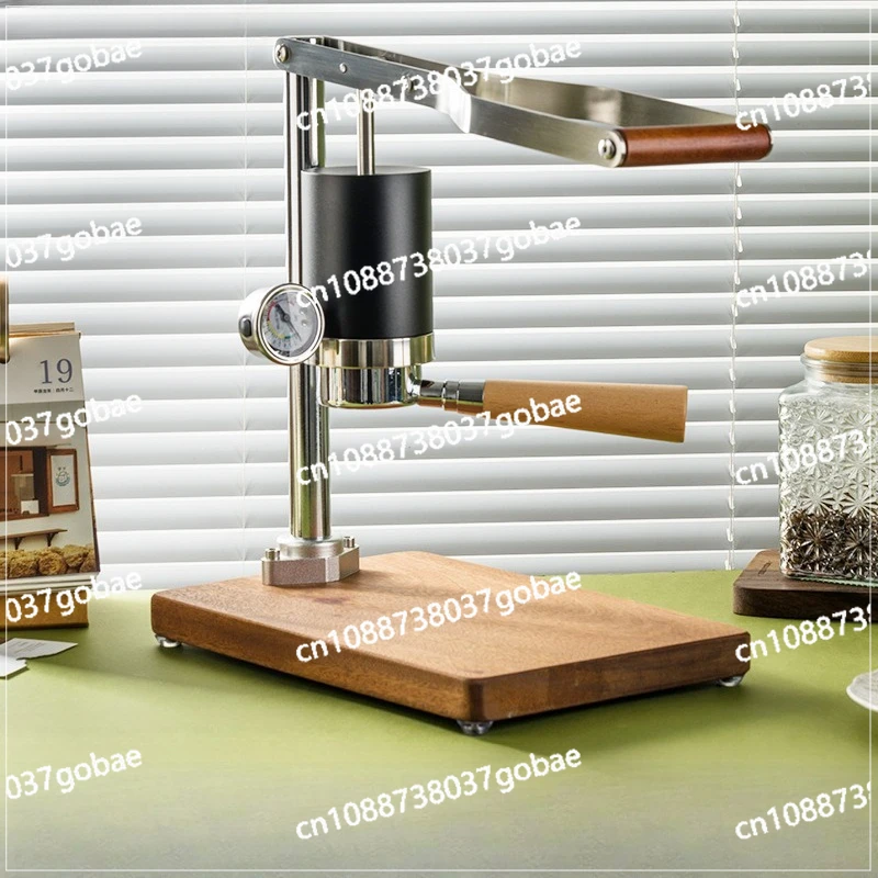 Hand Pressure Italian Coffee Machine Retro Design Integrated Pressure Rod Coffee Machine