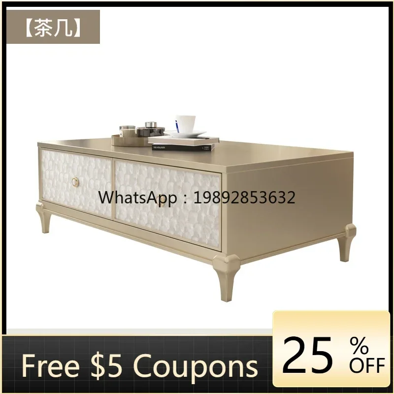 

XX solid wood TV cabinet small apartment bedroom living room solid wood TV cabinet coffee table combination